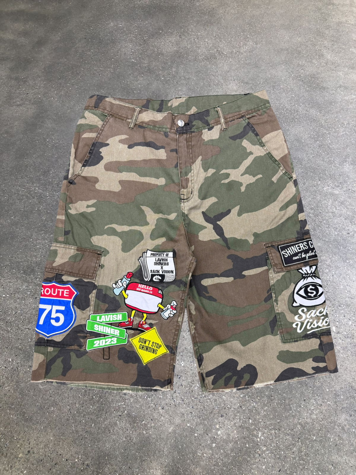 Ls X Sv Camo Jorts